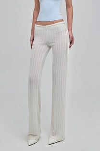 Dazed Knit Pants (Cream)