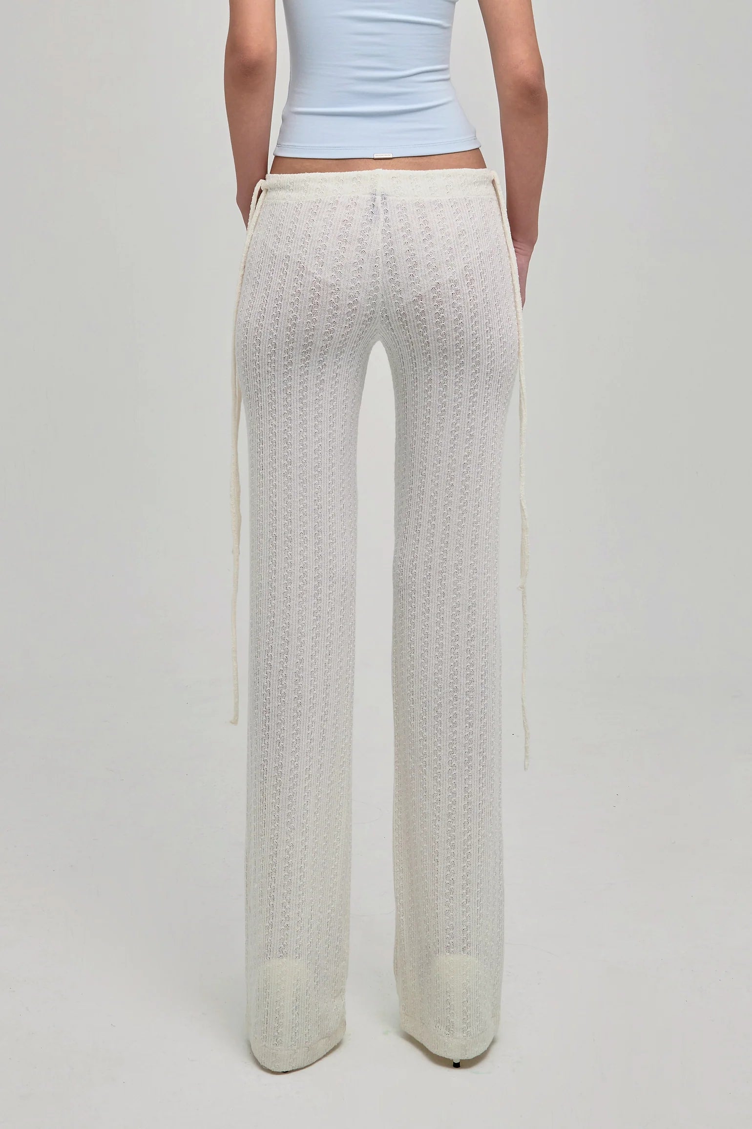 Dazed Knit Pants (Cream)