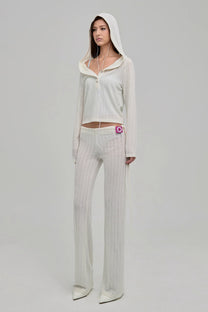 Dazed Knit Pants (Cream)