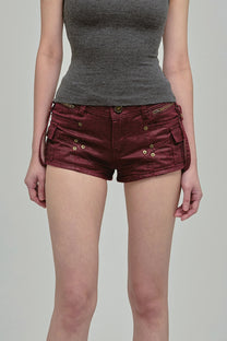 Utility Shorts (Maroon)