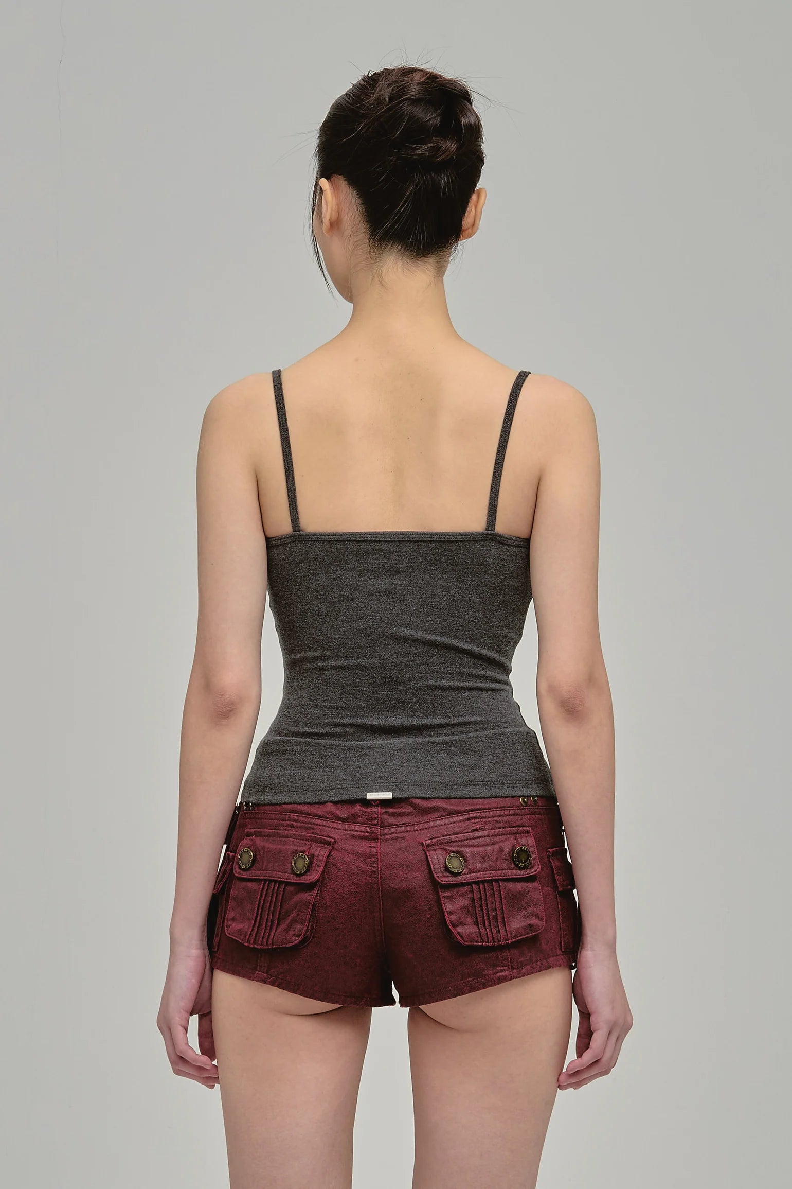 Utility Shorts (Maroon)