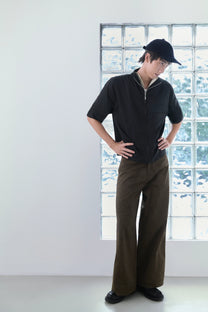 Stripe Collar Shirt