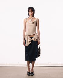 DISLOCATED TOP - BEIGE