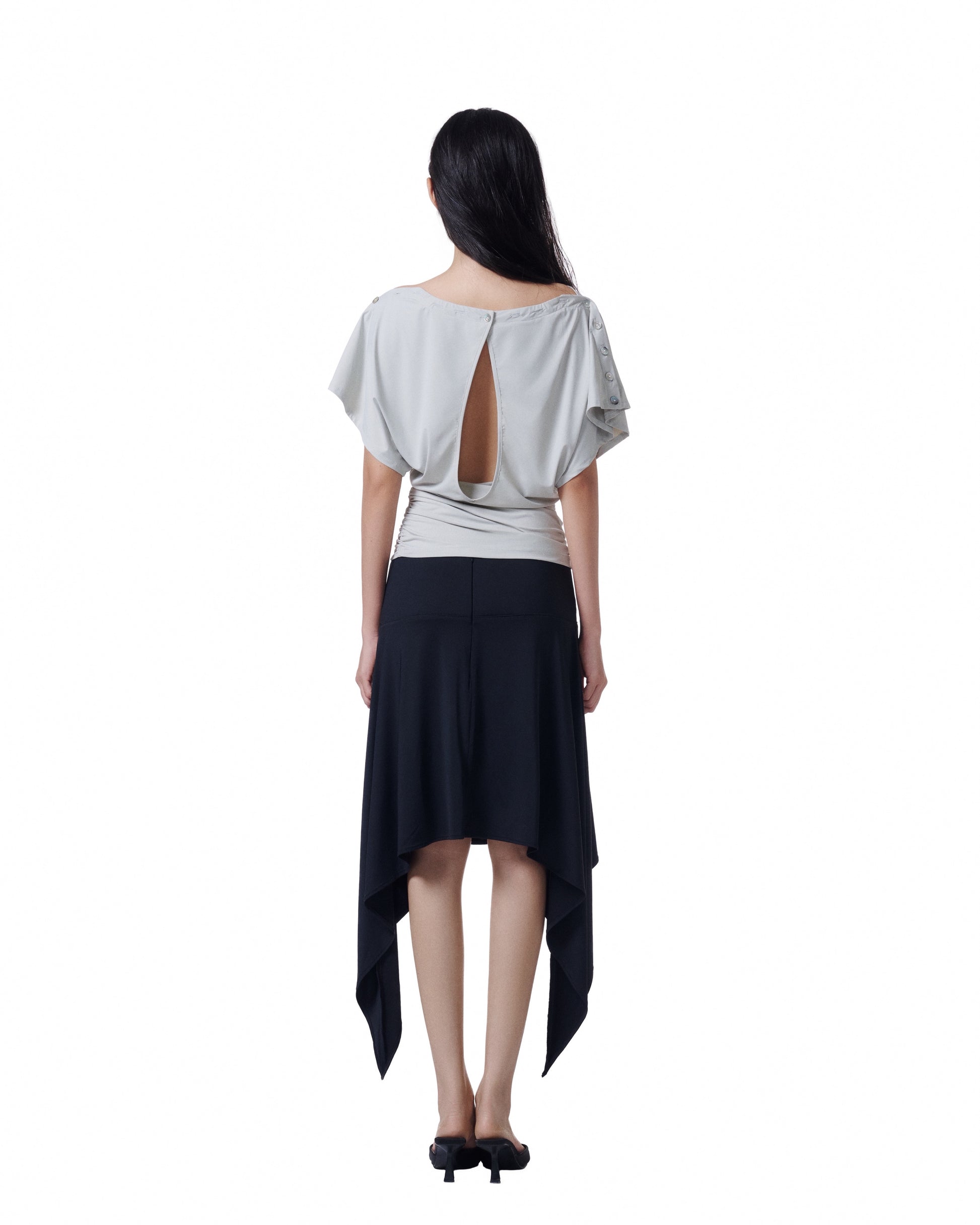 Opal Shell Top (Grey)