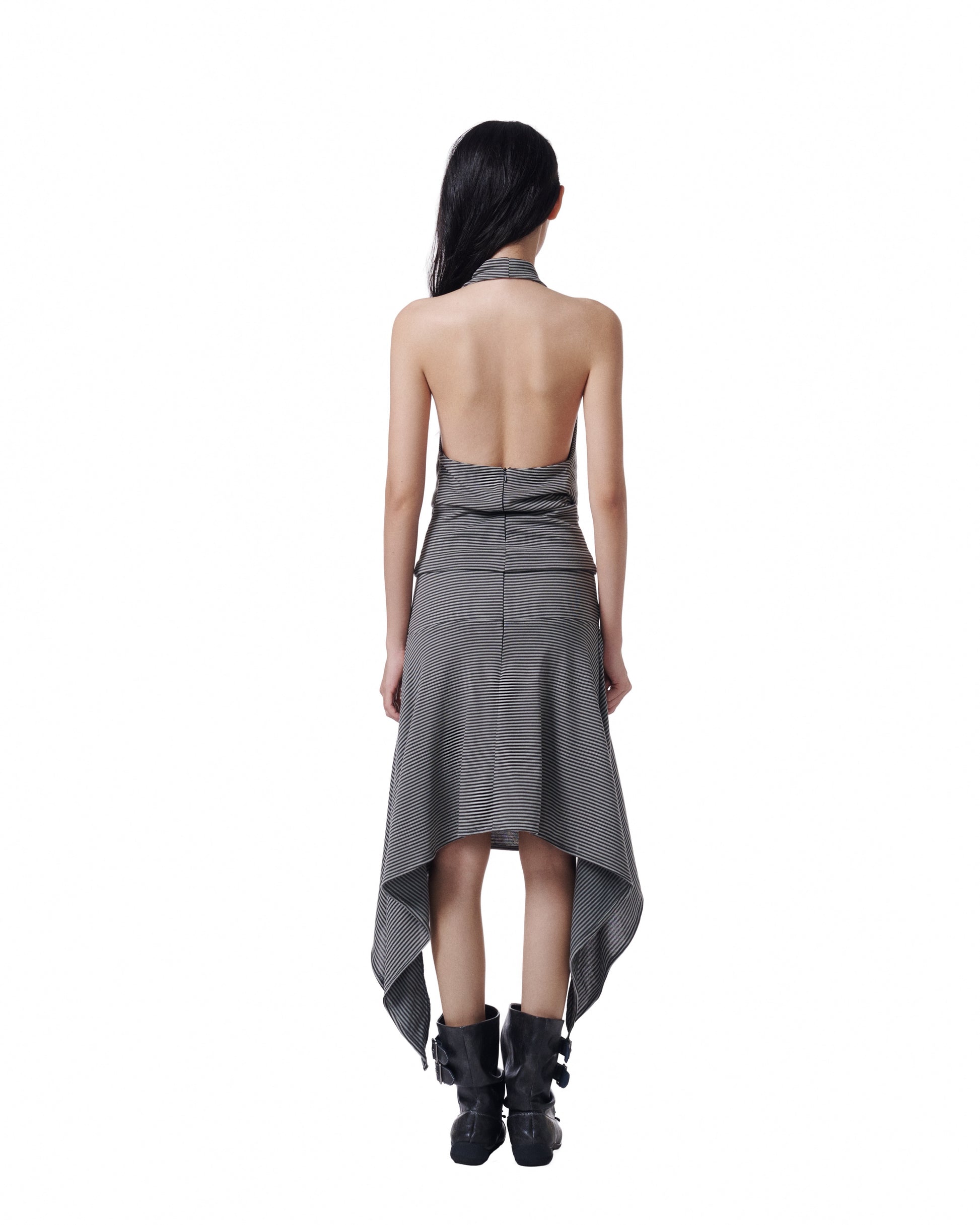 Veil Pinstripe Skirt