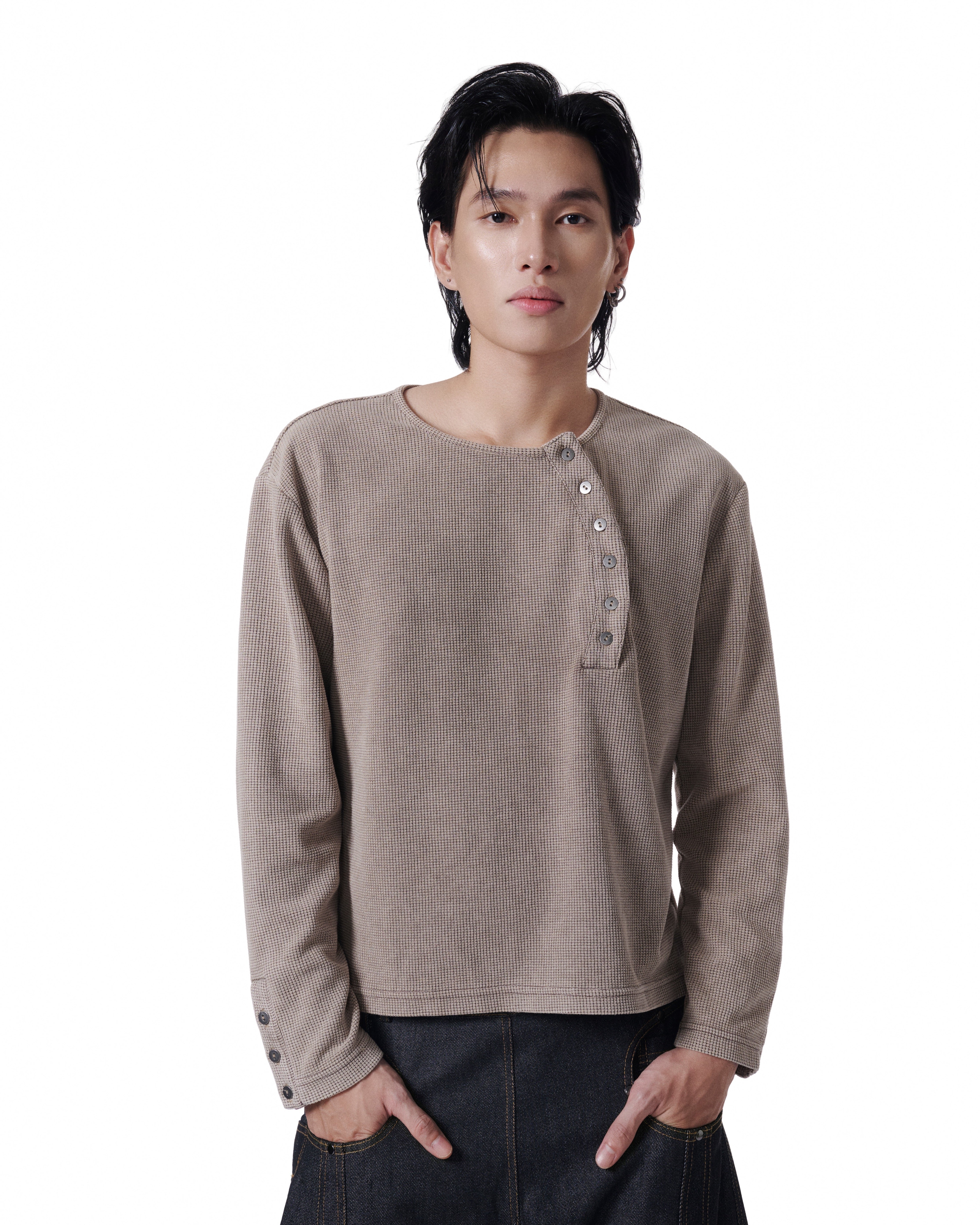 Opal Shell Top (Grey) (3rd Restock) – Plop Apparels