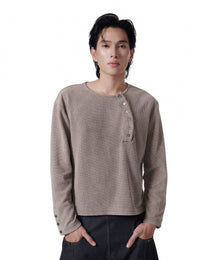 Henley Crop (Sand Cream)