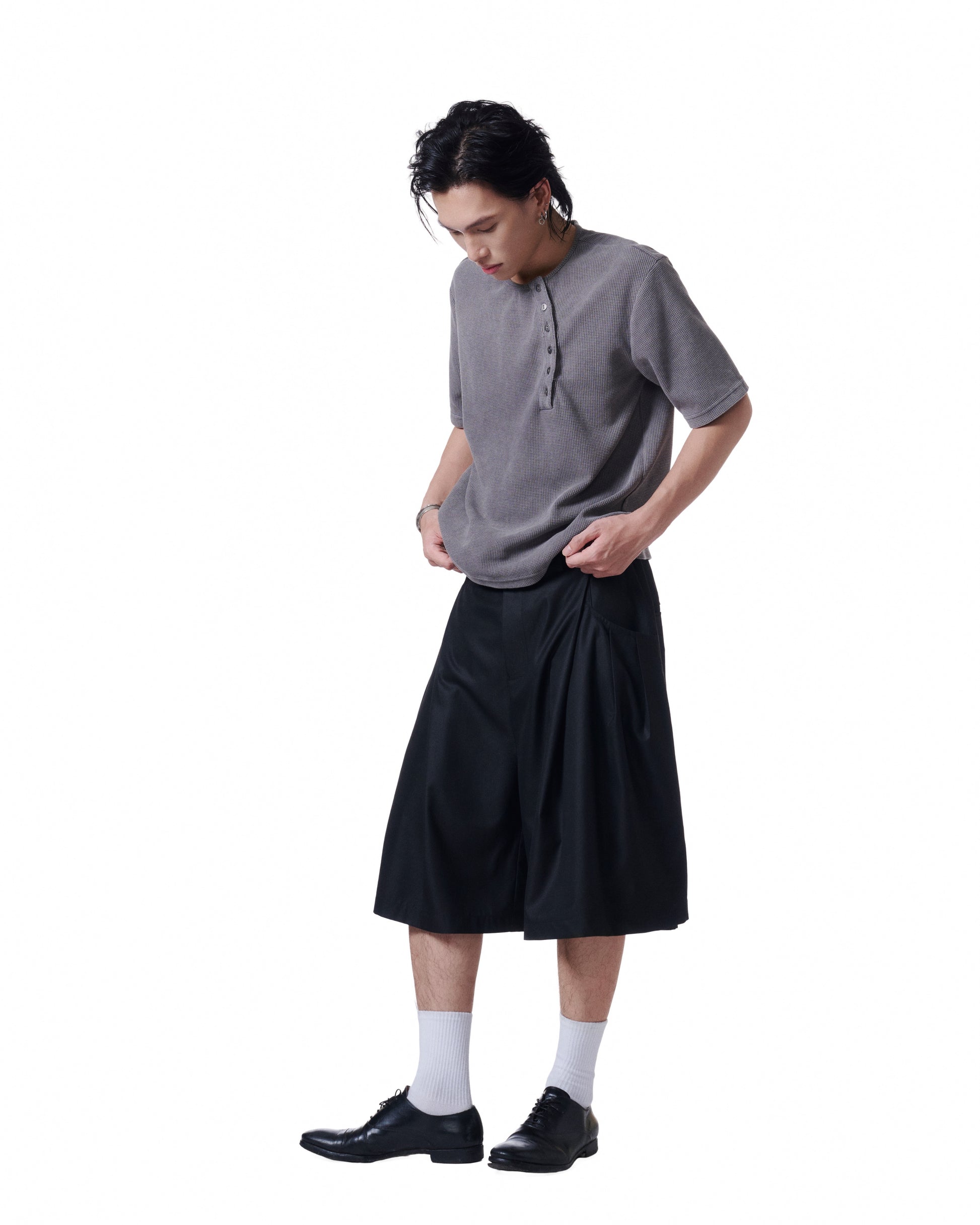 Pleated Balloon Jorts