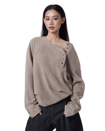 Henley Crop (Sand Cream)