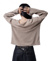 Henley Crop (Sand Cream)