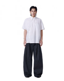 Multi-Button Shirt- White