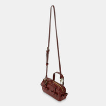 Banh Mi Bag with Bows (Dark Red)