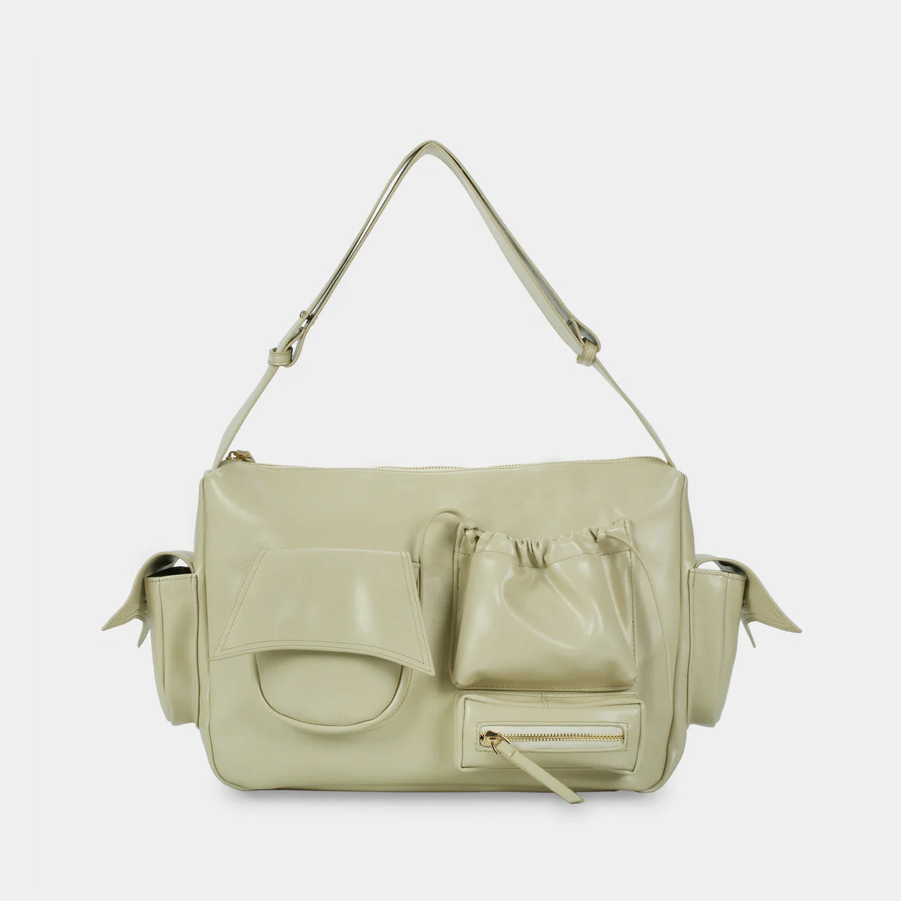 C5-Pocket Bag - Laptop (White Cream)