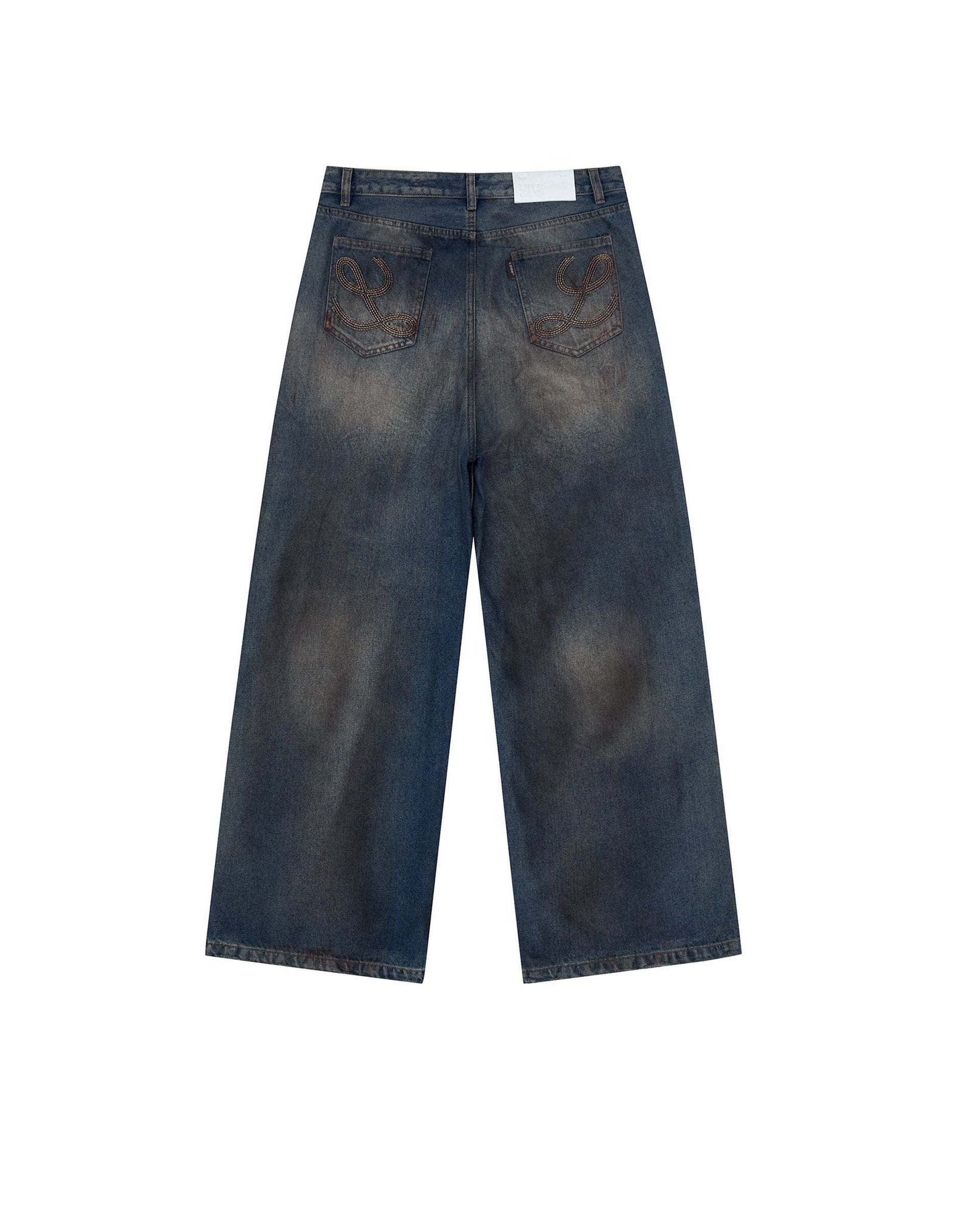 Sandstorm Wideleg Jeans (Indigo)