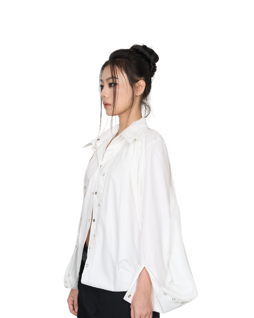 PLOP RIVET DRAPE SHIRT