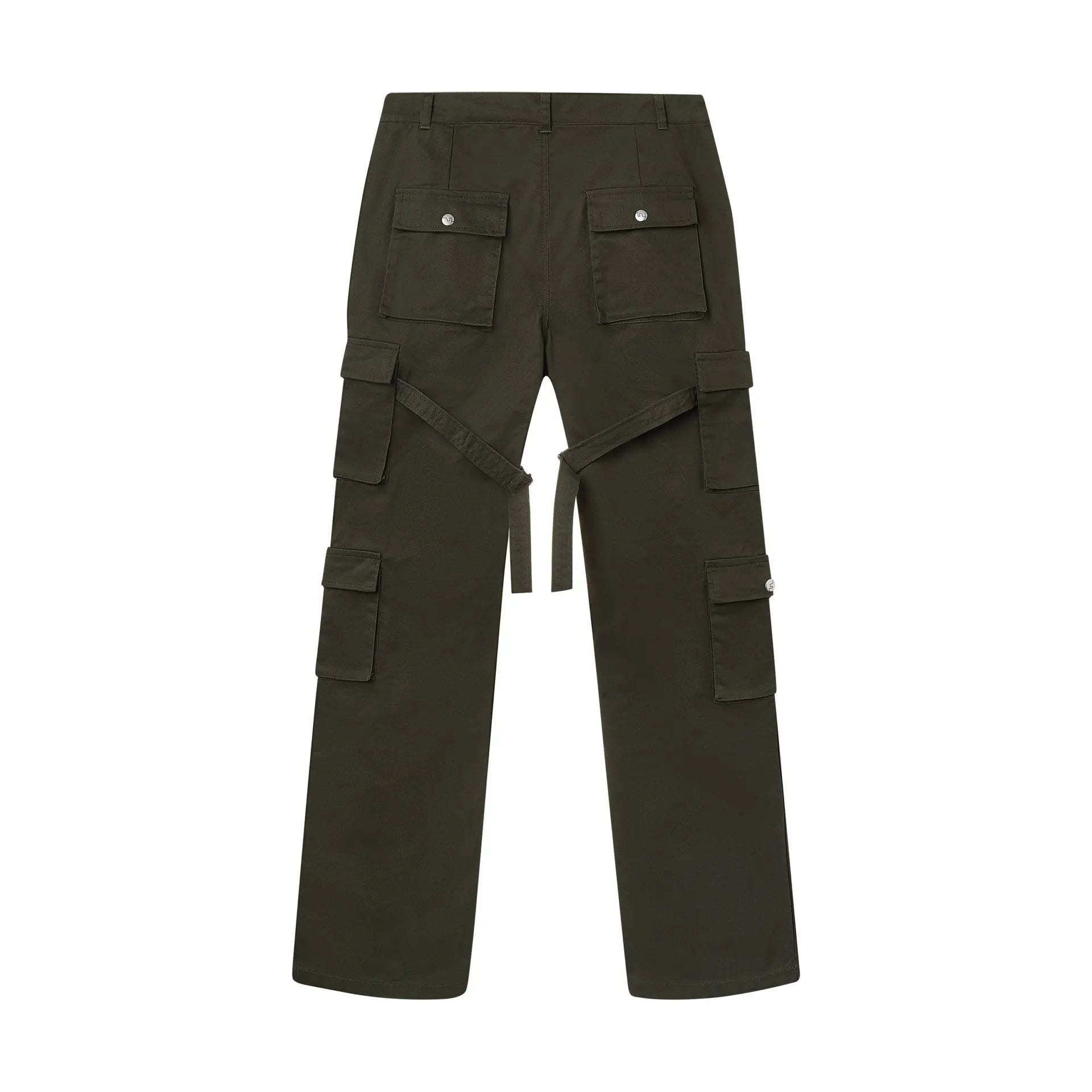 Strap Cargo Pants (Vintage Green)