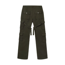 Strap Cargo Pants (Vintage Green)