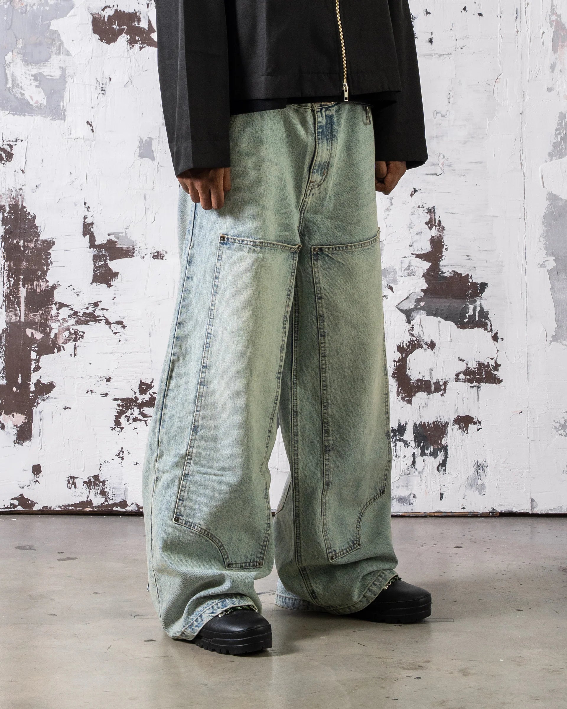 Calf Denim Blue