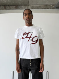 LONCHO LOGO TEE WHITE