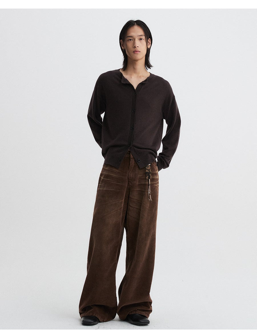 Legacy Corduroy Wide Pants (Brown)