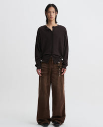 Legacy Corduroy Wide Pants (Brown)