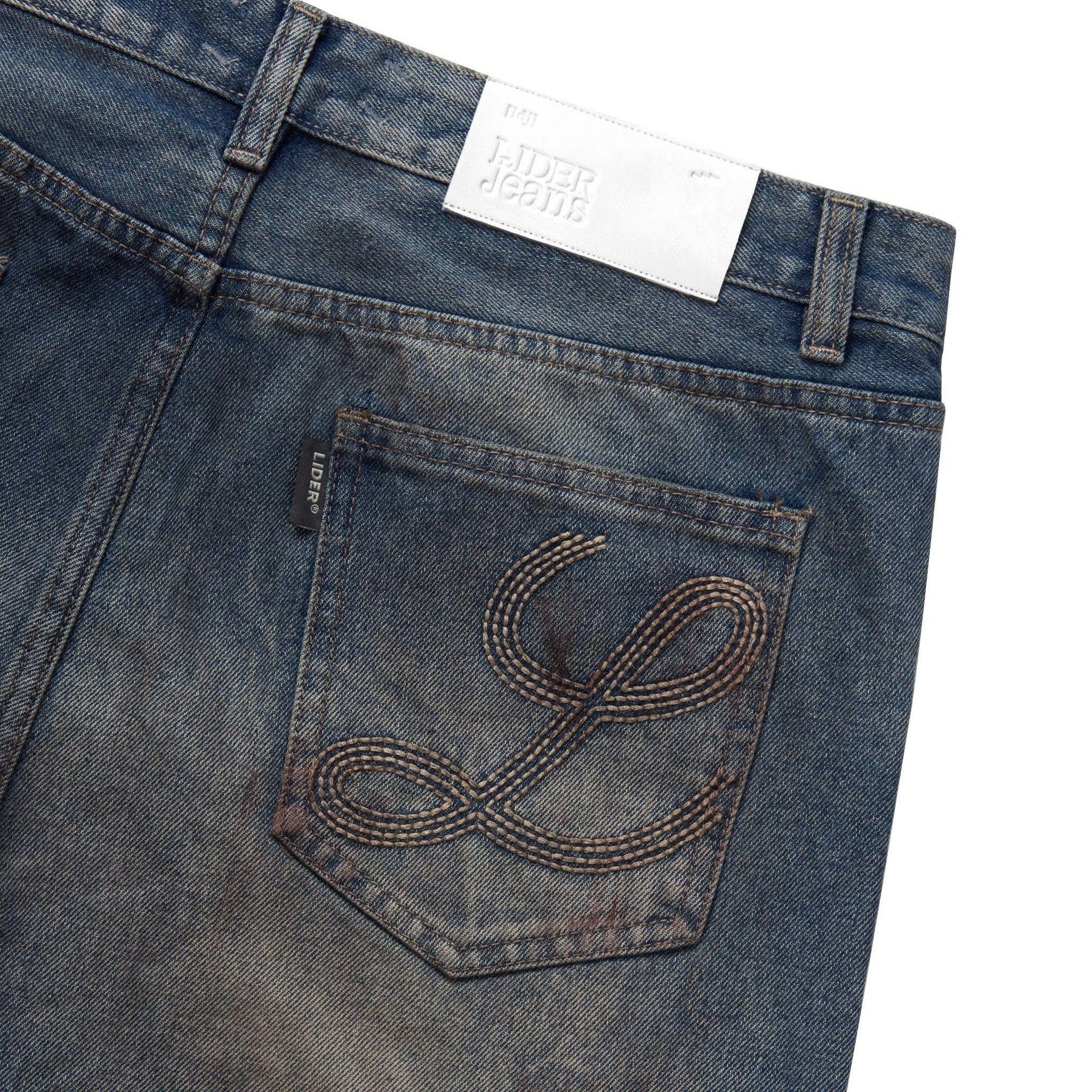 Sandstorm Wideleg Jeans (Indigo)