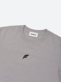 Light Gray Paneled T-Shirt
