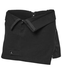 Asymmetrical Folded Skirt (Black)