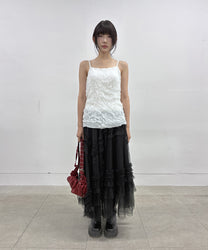 Organic Wrinkle Sleeveless (White)
