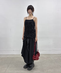 Organic Wrinkle Sleeveless (Black)