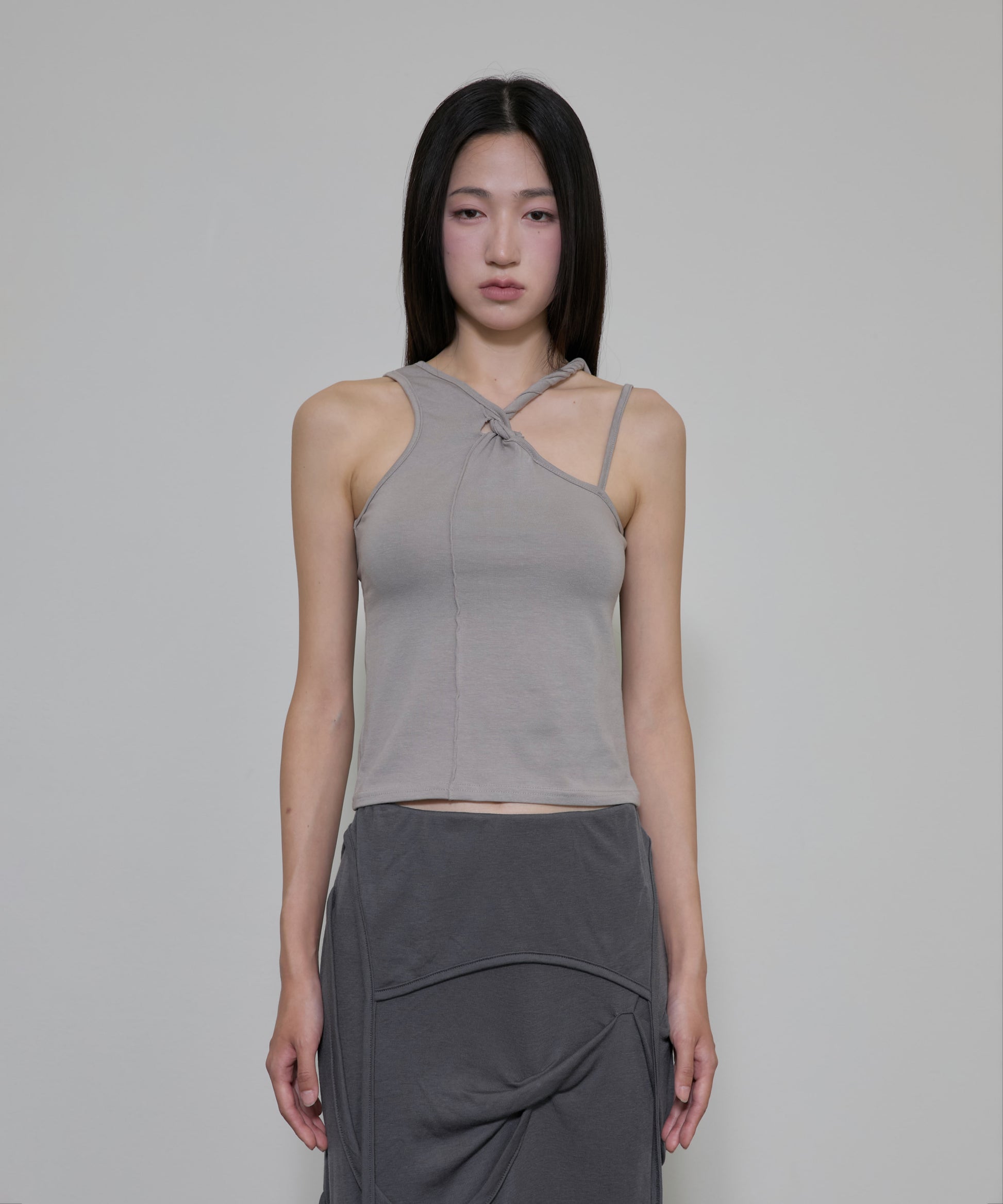 Braided Sleeveless (Gray)