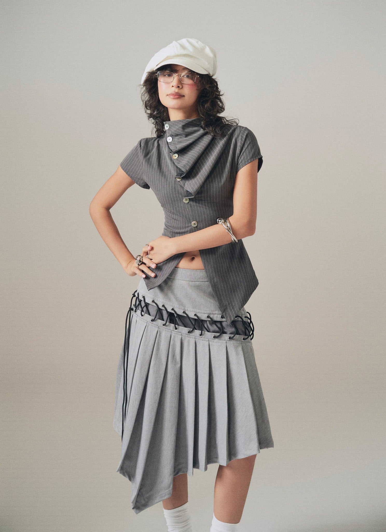 Dawn Skirt (Grey)