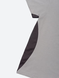 Light Gray Paneled T-Shirt
