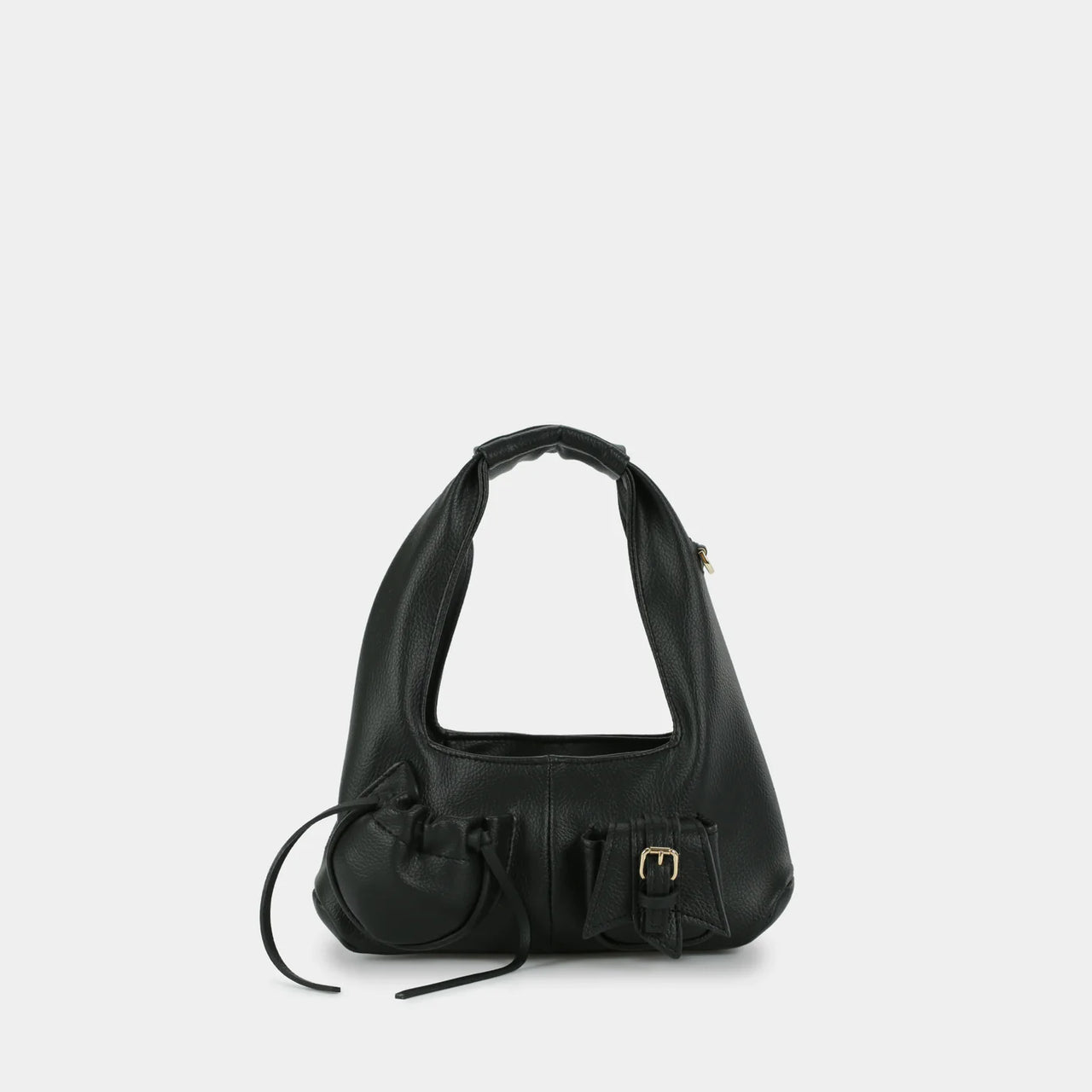 C2 Pocket Hobo Bag - Mini (Black)