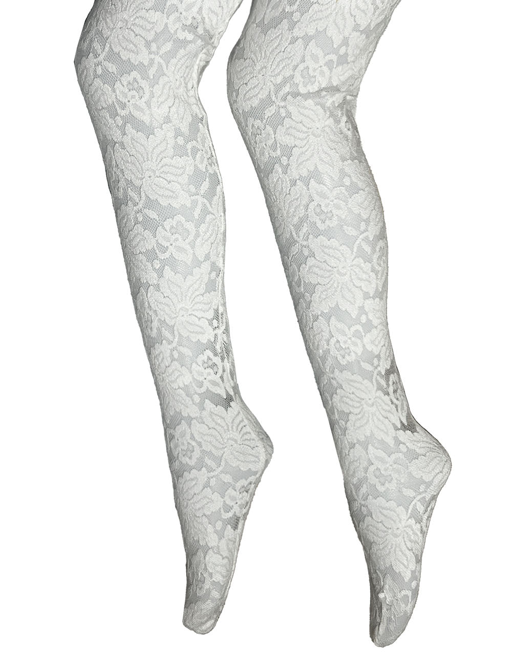 FLOWER LACE PANTYHOSE