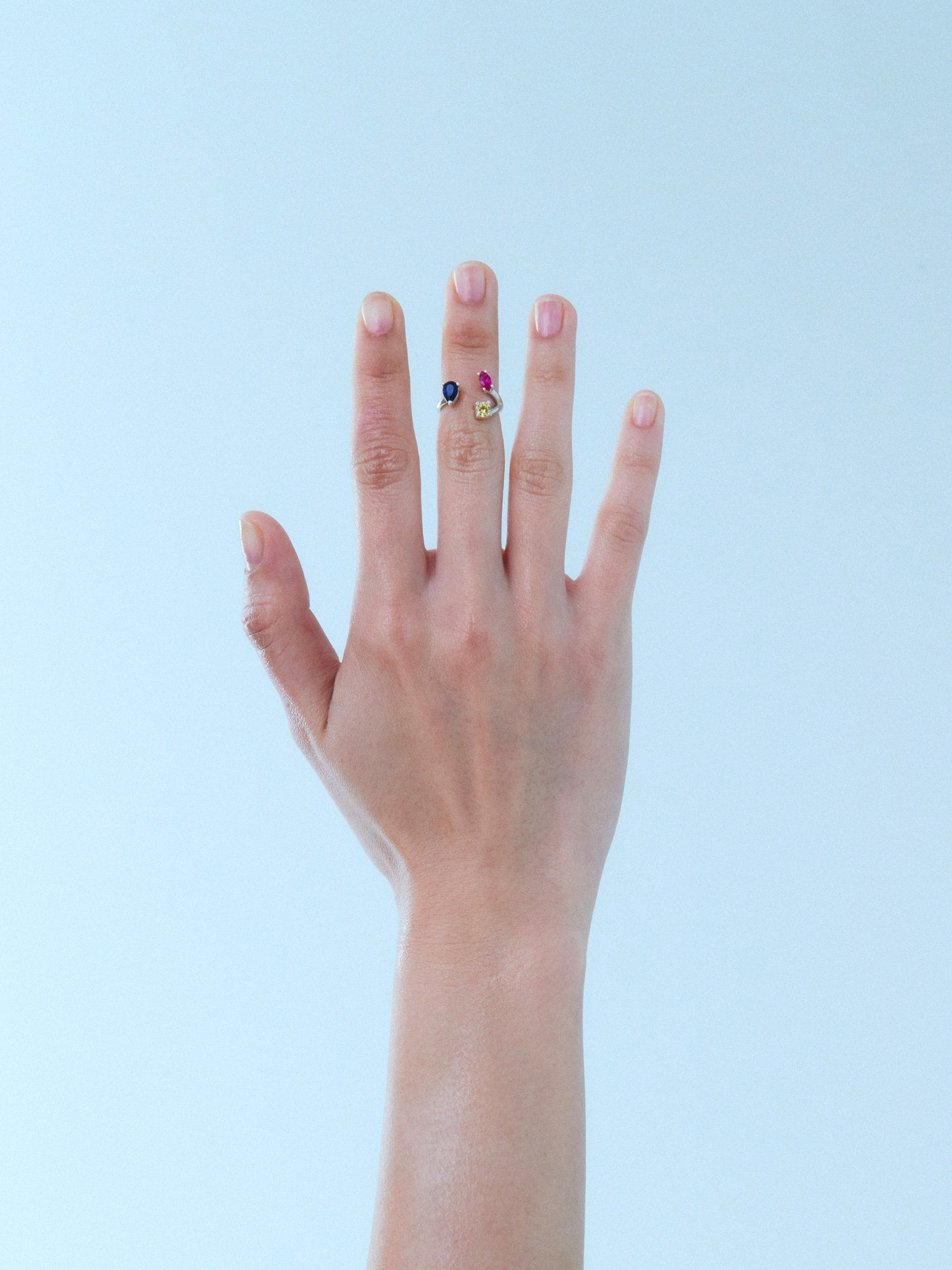 Frog Sparkle Silver Toe Ring