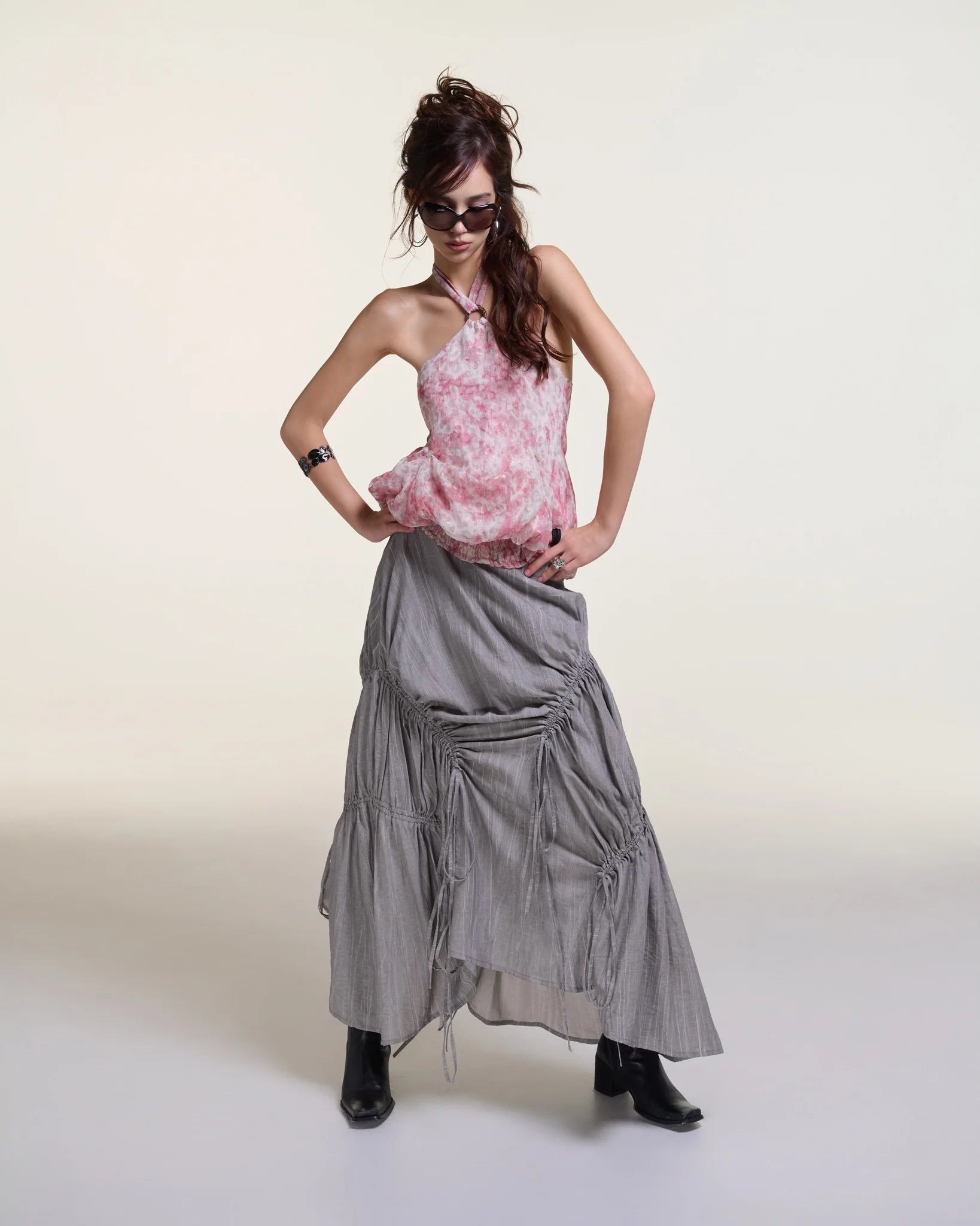 Thread Skirt (Gray)