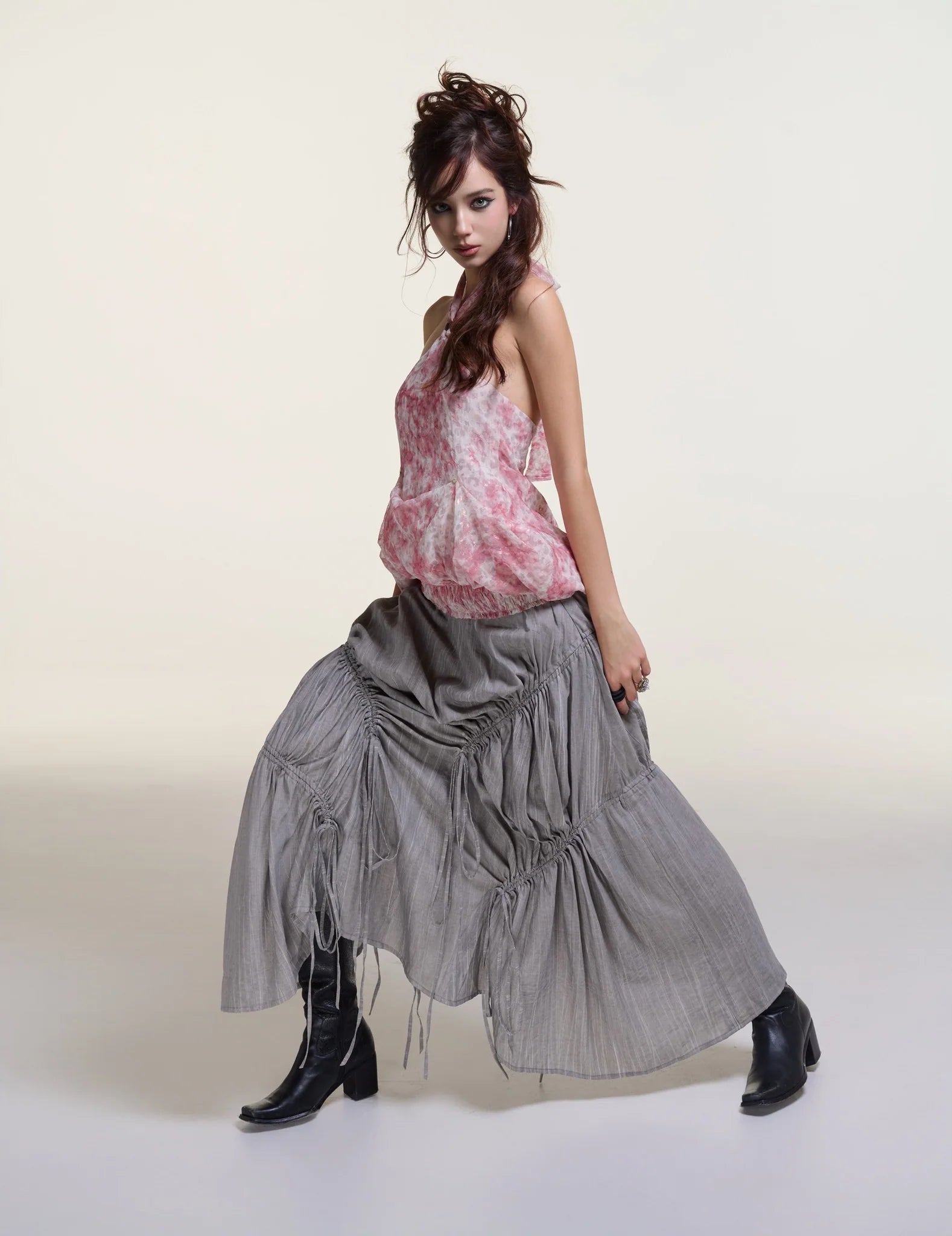 Thread Skirt (Gray)