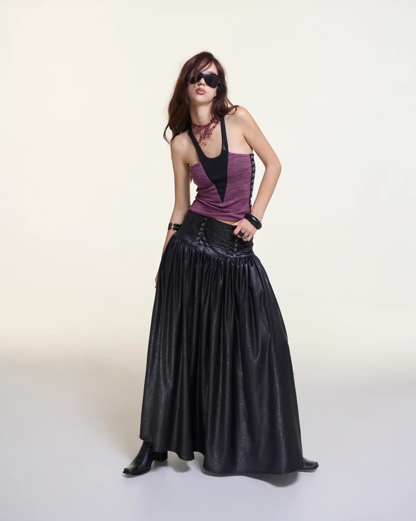 Crush Skirt (Black)