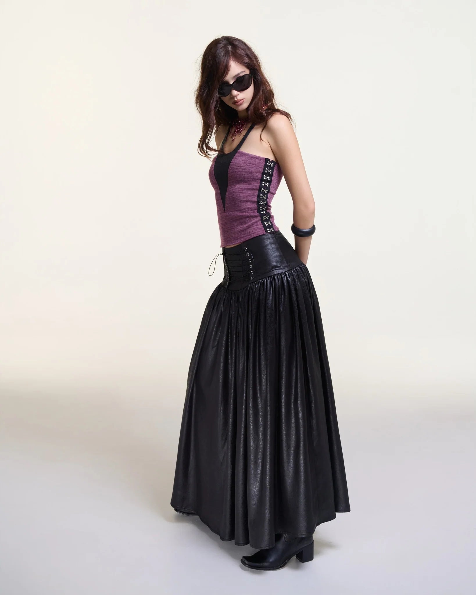Crush Skirt (Black)