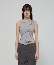 Asymmetric Snap Hoodie