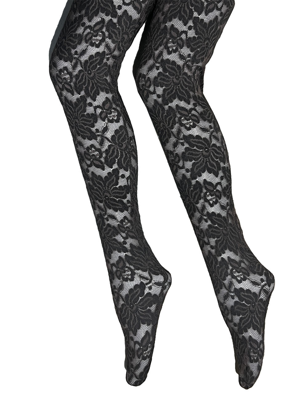 FLOWER LACE PANTYHOSE