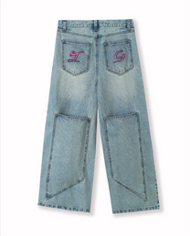 Calf Denim Blue