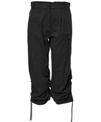 Structured Capri Pants (Black)
