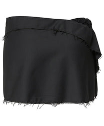 Asymmetrical Layered Mini Skirt