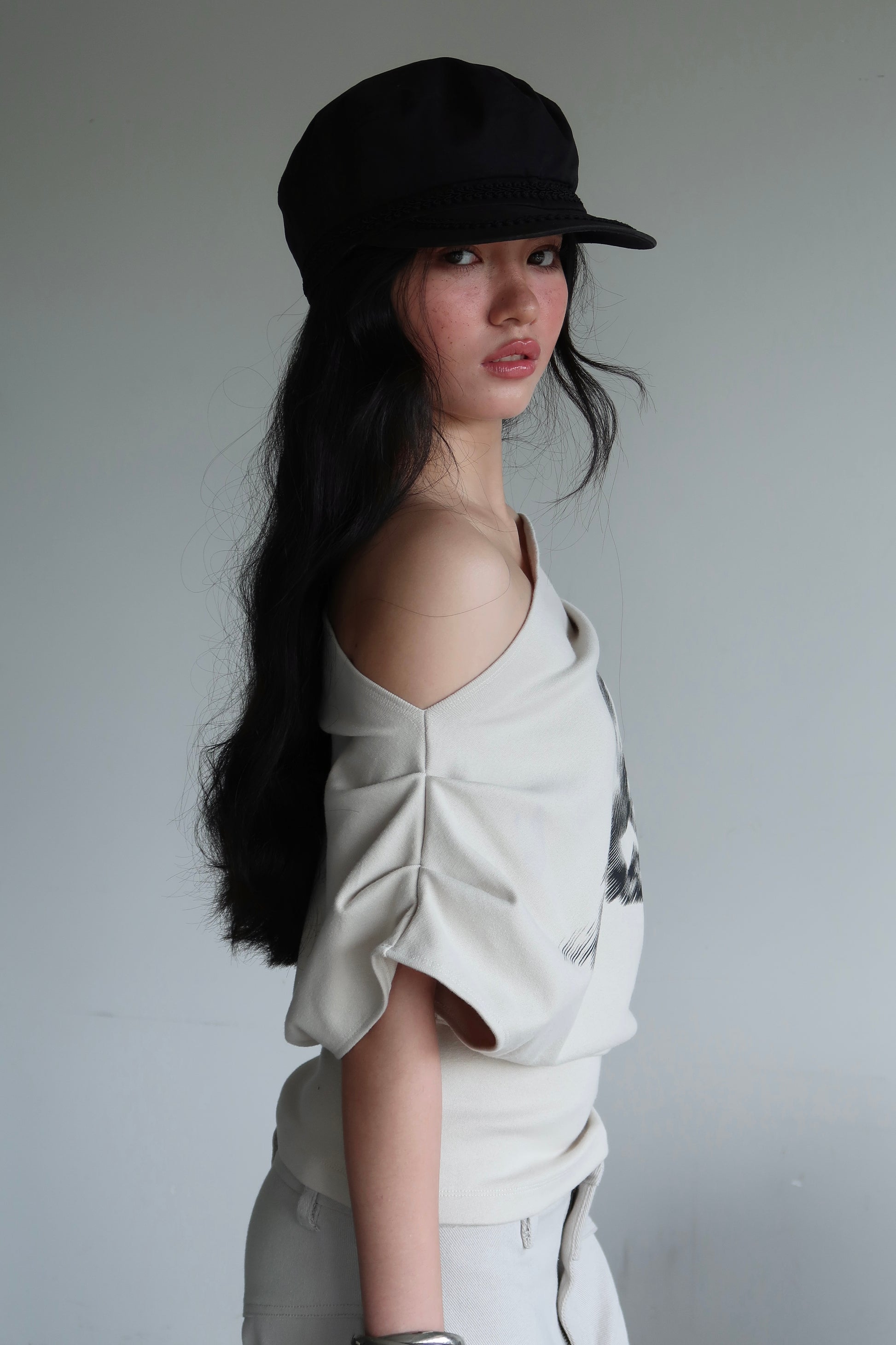 Horse Tee Beige