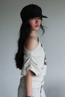 Horse Tee Beige