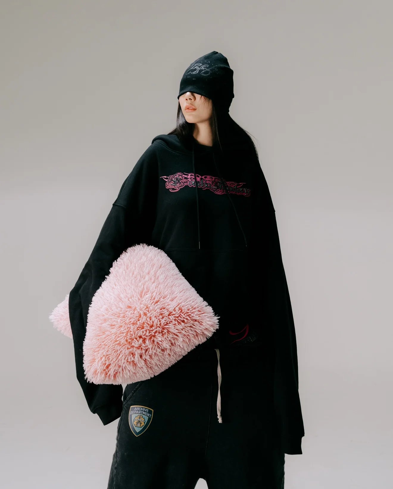 Pink Manchester Hoodie