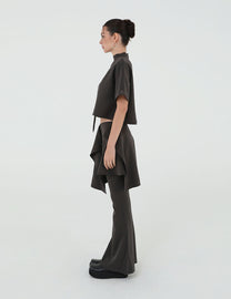 US FLARED SKIRT BOOTCUT PANTS