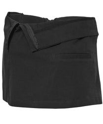 Asymmetrical Folded Skirt (Black)